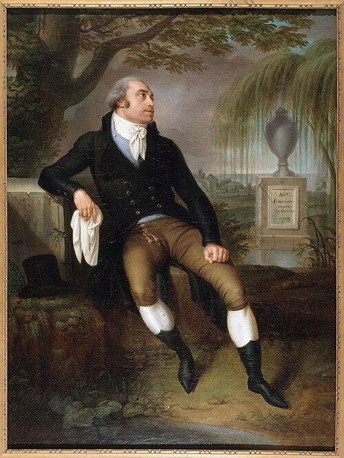 Portrait d'un inconnu (peut-être Maximin Isnard ?) autrefois identifié comme Pierre-Victurnien Vergn, 1800, 