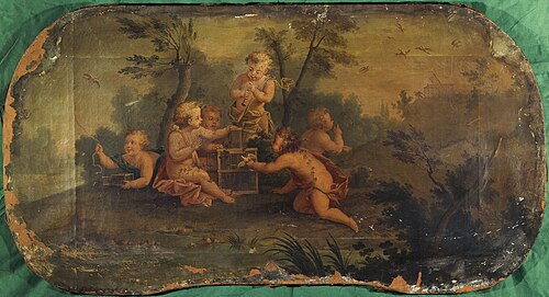 Enfants oiseleurs ou le Printemps, 1701, 