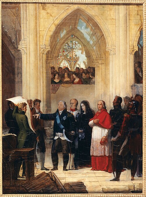 Projet d'un monument à la gloire du duc de Berry, présenté à Louis XVIII et à la duchesse de Berry, , 1820, 