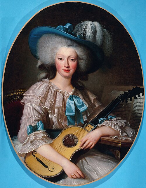 Portrait de Félicité-Louise de Frézals (1765-1854), née Esmangard de Beauval, dame d'atour de Marie-, 1785, 