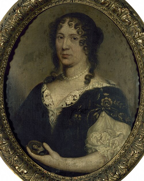 Portrait of a woman, formerly identified as Mme de Sévigné, 1680, 