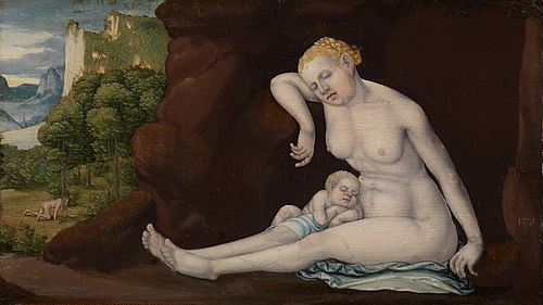 Die Buße des Heiligen Johannes Chrysostomus, 1536, 