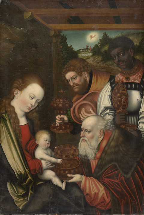 Aanbidding der koningen, 1610, 