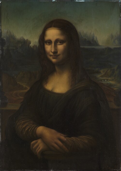 Portrait of Mona Lisa, 1859, 