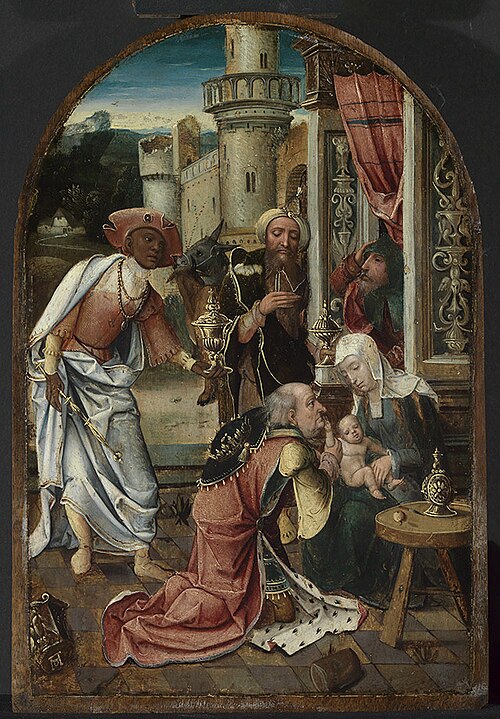 The adoration of the Magi, 1520, 