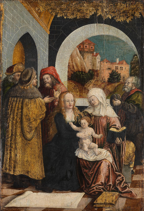 Die Heilige Sippe, 1520, 