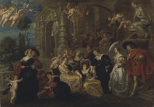 The Garden of Love, 1616, 