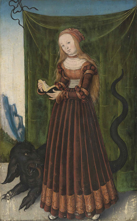 De heilige Margaretha, 1540, 