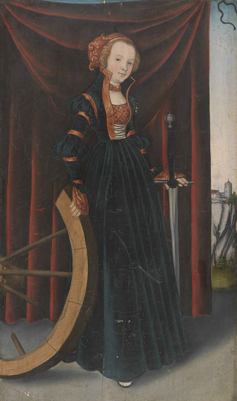 De heilige Catharina van Alexandrië, 1540, 