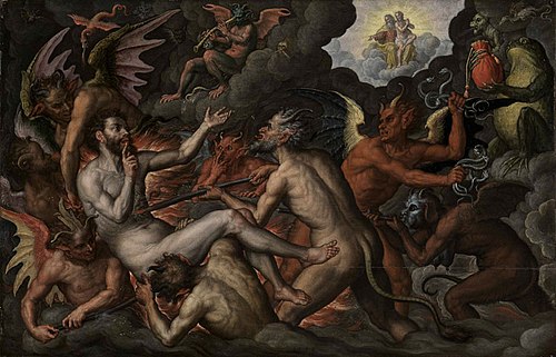 The rich man in hell (Luke 16, 19-31), 1624, 