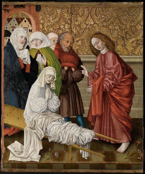 Raising of Drusiana by John the Evangelist, 1455, 