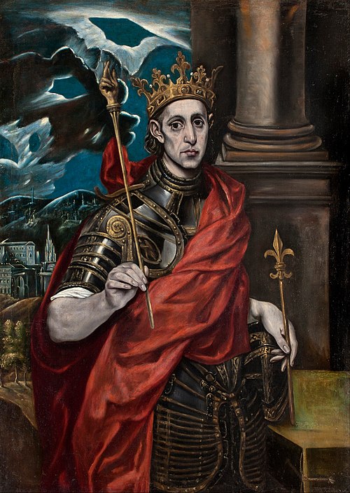 Saint Louis, King of France, 1620, 