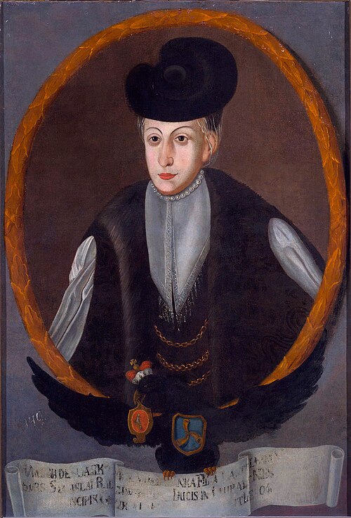 Portrait of Marianna Radziwiłł née Myszka (1563–1600), 1735, 