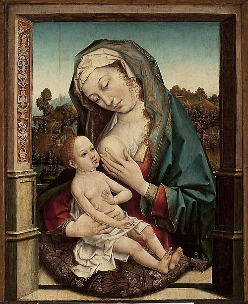 Madonna with Child Jesus in the window, 1510, 