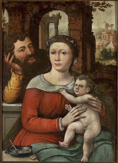 Holy Family, 1580, 