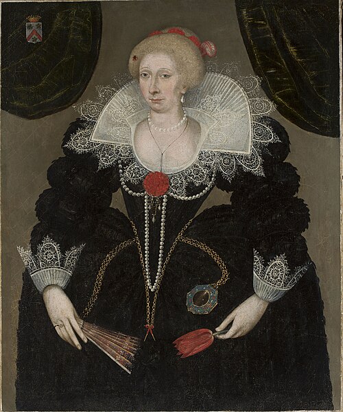Portrait of Susanne le Royer de Brisolliéres, 1595, 