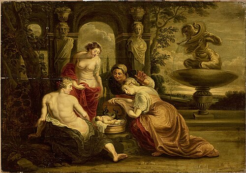 Finding of Erichthonius, , 