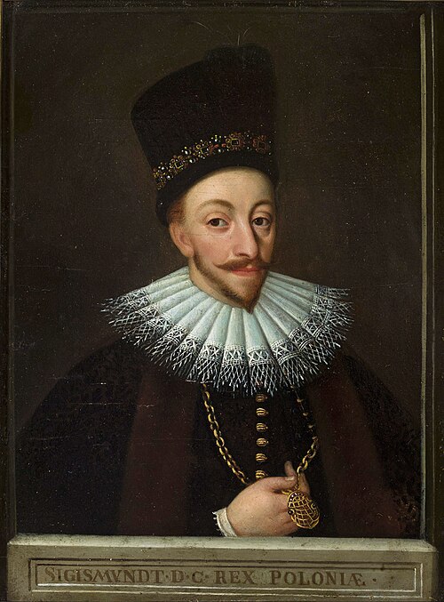 Portrait of Sigismund III Vasa (1566–1632), King of Poland, 1608, 