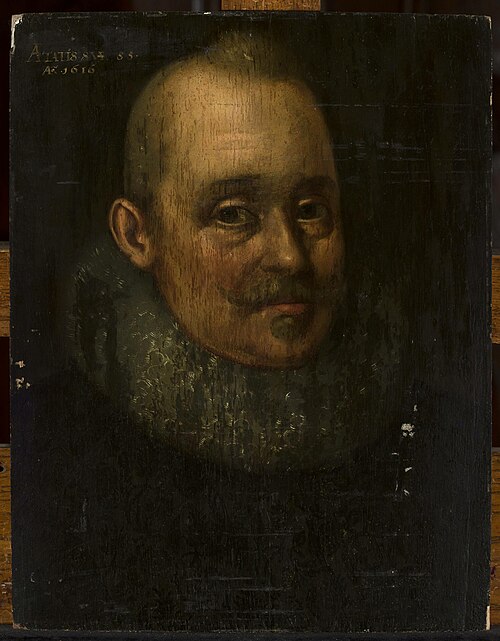 Portrait of a man, 1616, 