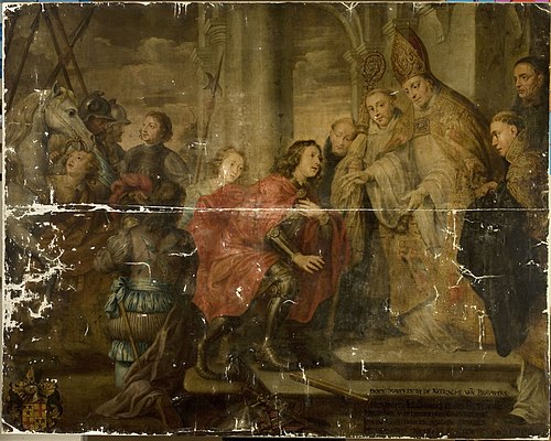 Saint Ambrose and Emperor Theodosius, 1631, 