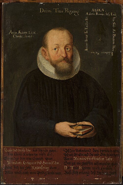 Portrait of pastor Daniel Tanner (1581–1646), 1640, 