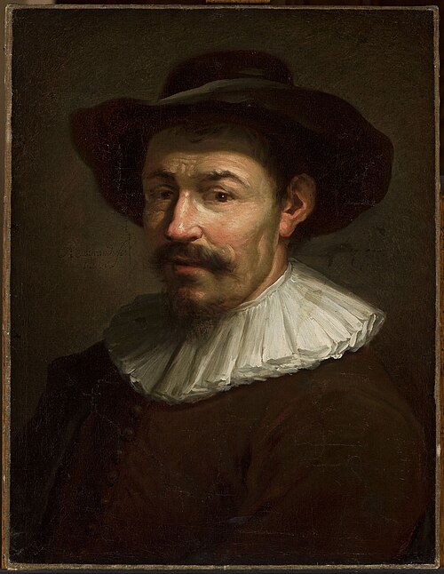 Portrait of a man in a white frill, 1690, 