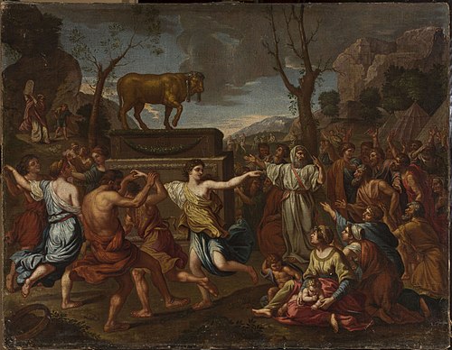 Adoration of the Golden Calf, , 