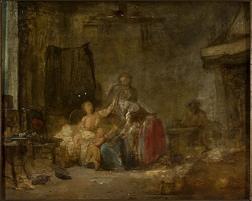 Family scene, 1762, 