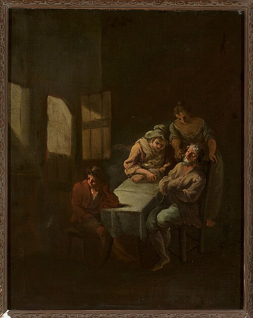 Scene in an interior, 1737, 