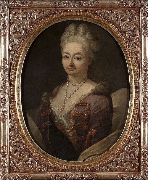 Portrait of Katarzyna Leszczyńska née Opalińska (1680–1747), 1718, 