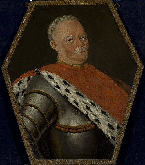 Coffin portrait of Bogusław Unrug (1661–1725), starosta of Gniezno, 1725, 