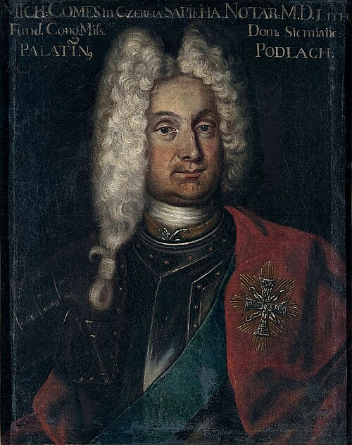 Portrait of Michał Józef Sapieha (1670–1737), voivode of Podlasie, 1728, 