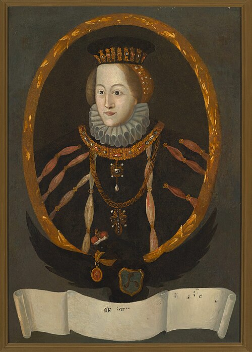 Portrait of Elżbieta Radziwiłł née Szydłowiecka (1533–1562), 1735, 