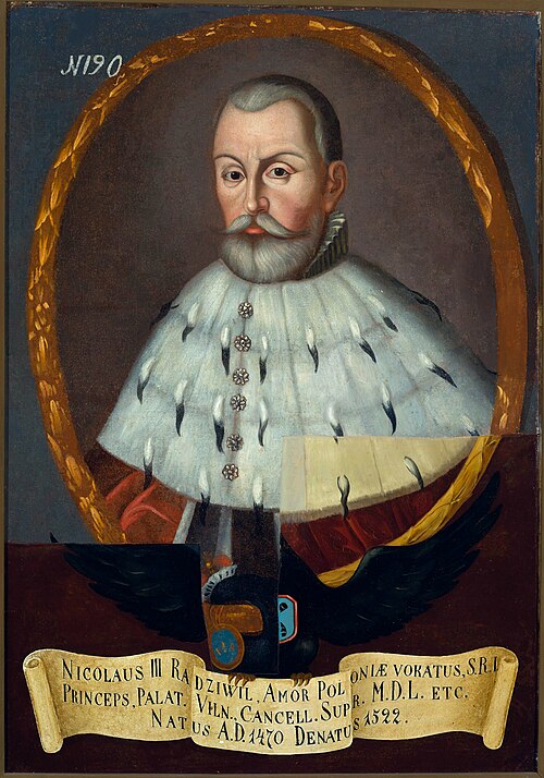 Portrait of Mikołaj III Radziwiłł, nicknamed “Amor Poloniae” (ca. 1470–1522), 1735, 