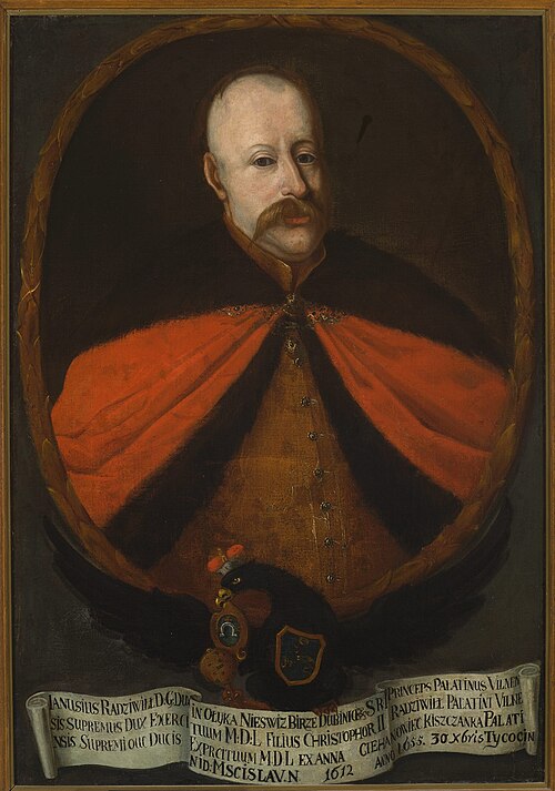 Portrait of Janusz Radziwiłł (1612–1655), Great Hetman of Lithuania, 1735, 