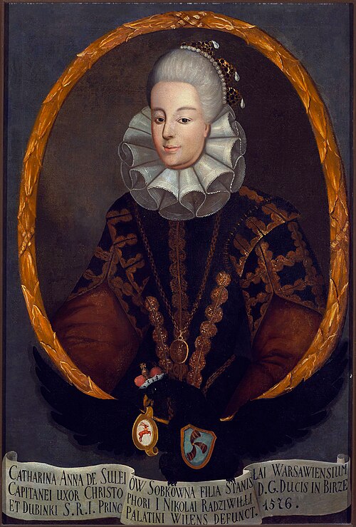 Portrait of Anna Radziwiłł née Sobek (?–1578), 1735, 