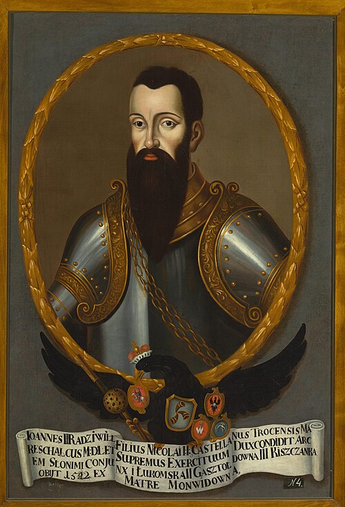 Portrait of Jan II Radziwiłł (ca. 1474–1522) nicknamed Brodaty [Bearded], 1735, 