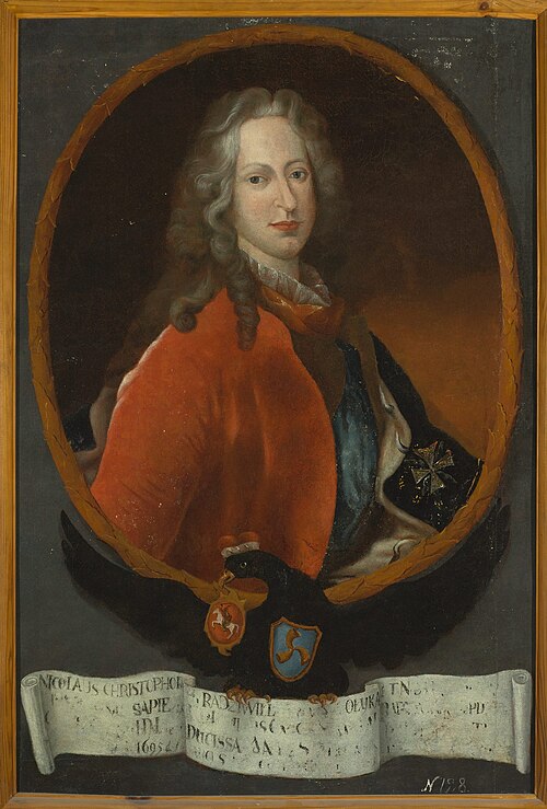 Portrait of Mikołaj XVI Krzysztof Radziwiłł (1695–1715), 1735, 