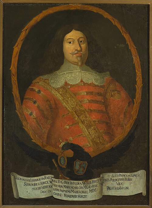 Portrait of Aleksander Ludwik Radziwiłł (1594–1654), 1735, 