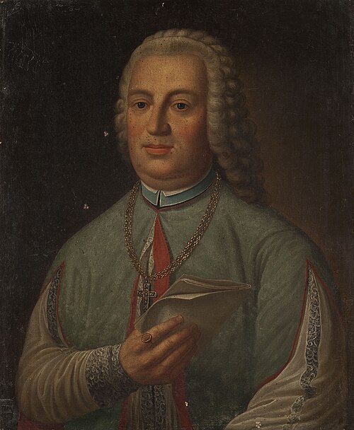 Portrait of Józef Andrzej Załuski, 1738, 