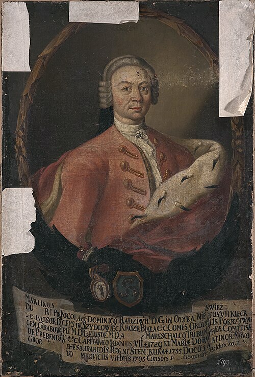 Portrait of Marcin I Mikołaj Radziwiłł (1705–1782), 1742, 