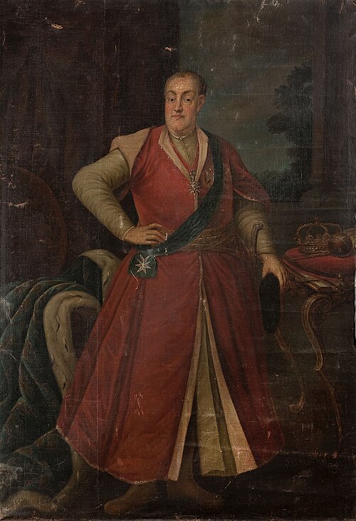 Portrait of Augustus III (1696–1763), King of Poland, 1750, 