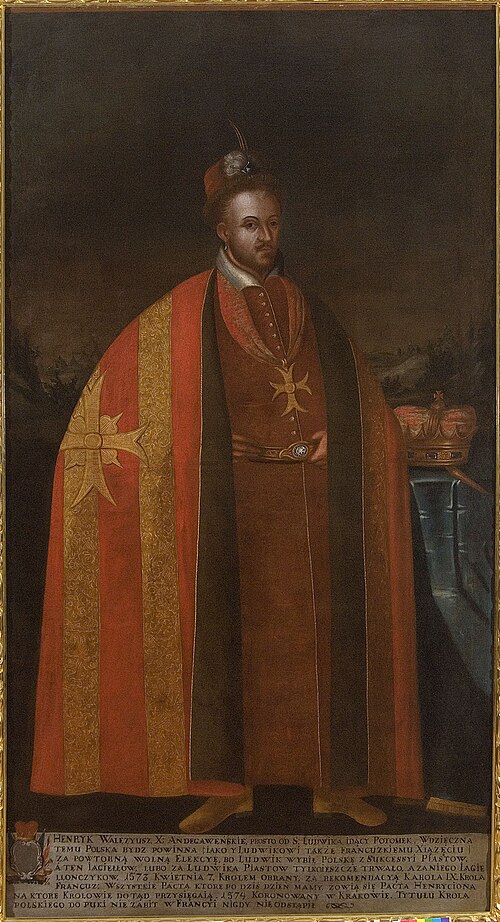 Portrait of Henry of Valois (1551–1589), 1756, 