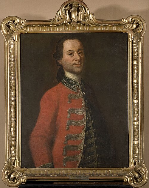 Portrait of Franciszek Botty, captain of Pidhirtsi, 1764, 