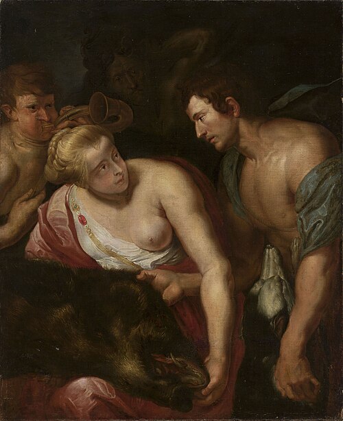 Meleager and Atalanta, , 
