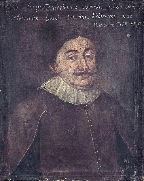 Portrait of Jerzy Frąckiewicz (?–after 1629), marshal of Lida District, 1750, 