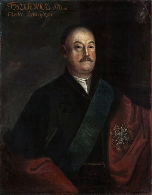 Portrait of Józef Skumin Tyszkiewicz (ca. 1694–1754), starosta in Samogitia, 1793, 