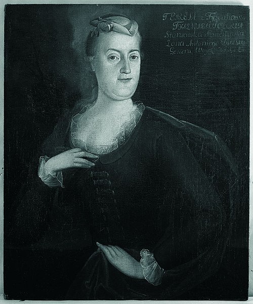 Portrait of Teresa Tyszkiewicz née Tyzenhauz (?–1760), 1793, 