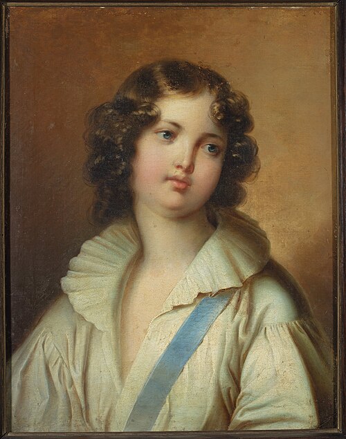 Portrait of a boy (Portrait of prince of Reichstadt), 1815, 