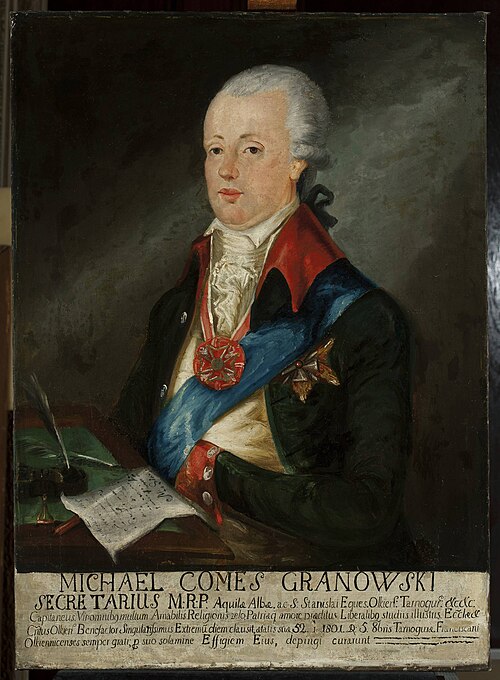 Portrait of Michał Granowski, 1801, 